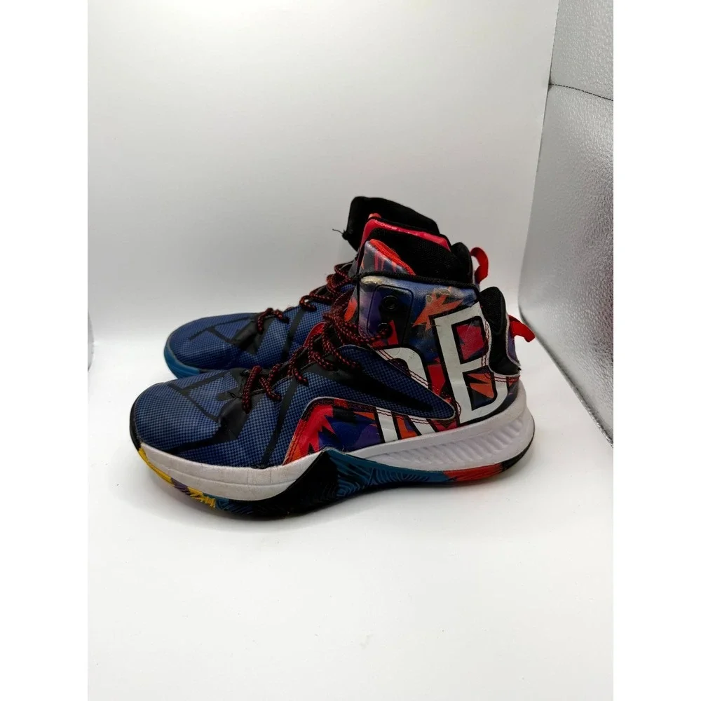 ASHION F15 Mens 37 Sneaker Blue Mesh High Top Lace Up Basketball Athletic‎ Shoes